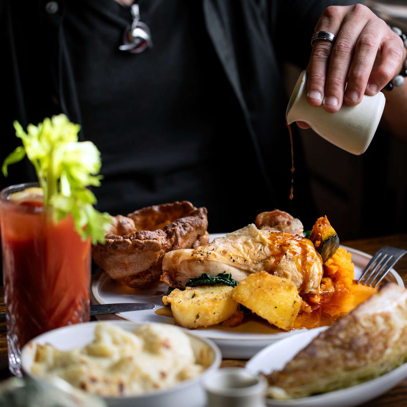 Pub food, Vauxhall, Oval, South London, Sunday Roasts